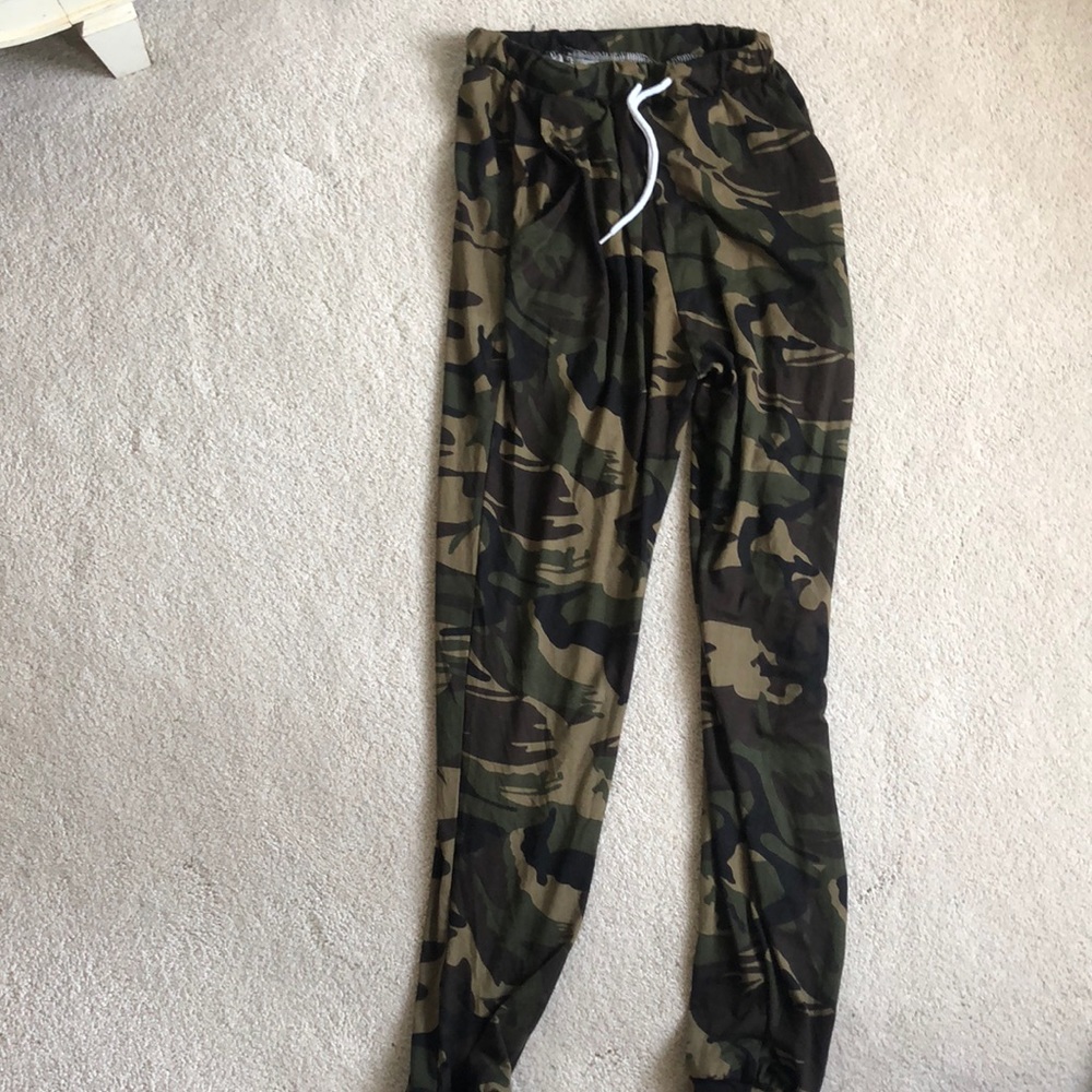 Camo joggers